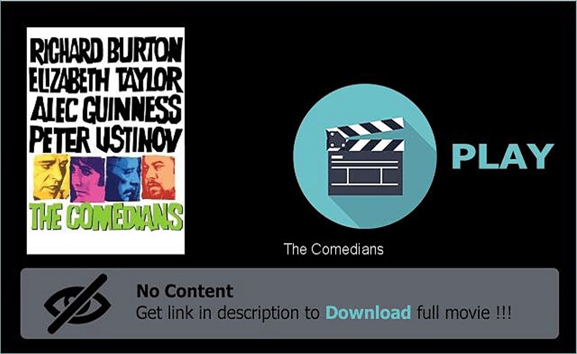 The Comedians Movie Stream Or Download