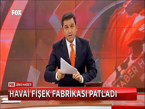 Havai Fişek fabrikasındaki patlamayı çeken kameraman az daha ölüyordu