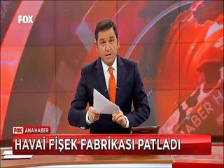 Havai Fişek fabrikasındaki patlamayı çeken kameraman az daha ölüyordu