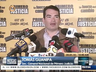 Guanipa: El Gobierno se niega a tomar las medidas necesarias