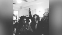 Social video of #BlackBrunchNYC protests