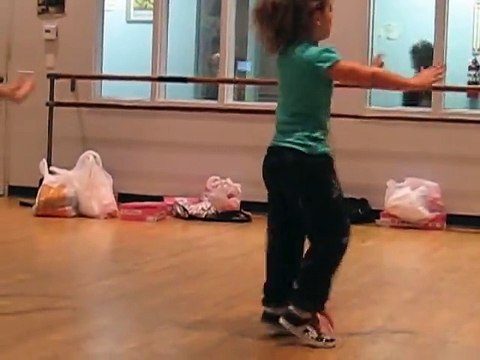 9 year old Amazing Dance video of Emily a very talented young girl hip hop dancer at practice 2010