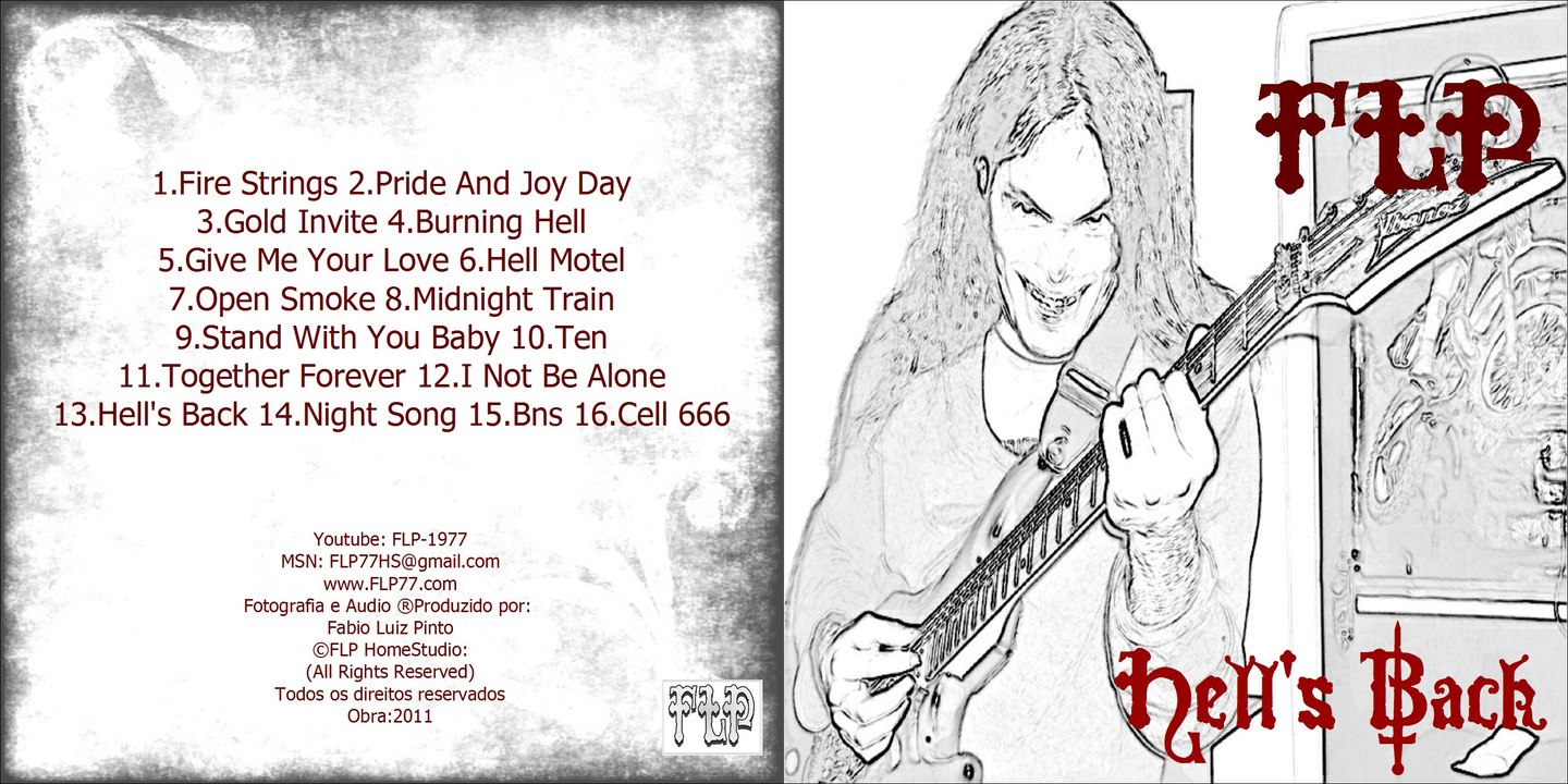 FLP - Hell's Back  A Alma do Blues e o Peso do Rock