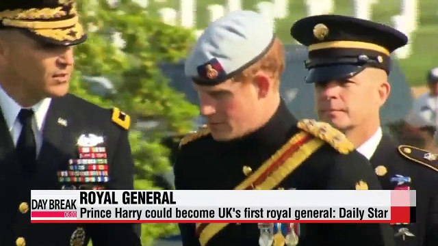 Prince Harry could become first royal general