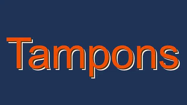 How to Pronounce Tampons