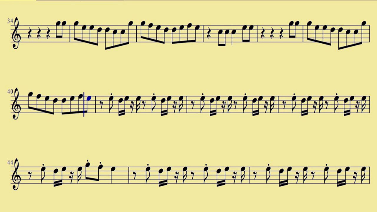 [ Oboe ] Safe And Sound - Capital Cities - www.downloadsheetmusic.com.br