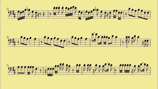 [ Bassoon ] Talk Dirty - Jason Derulo I - downloadsheetmusic.com.br