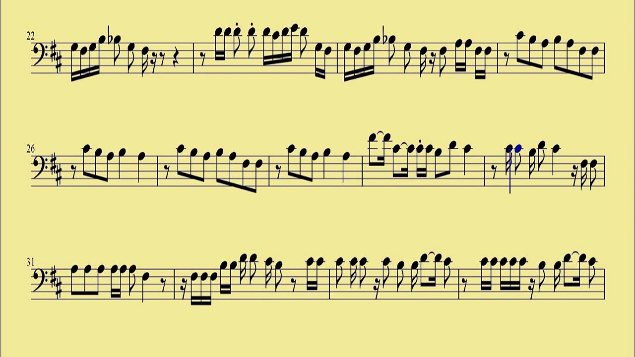 [ Bassoon ] Talk Dirty - Jason Derulo I - www.downloadsheetmusic.com.br