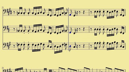[ Bb, C, F Tuba ] Talk Dirty - Jason Derulo I - www.downloadsheetmusic.com.br