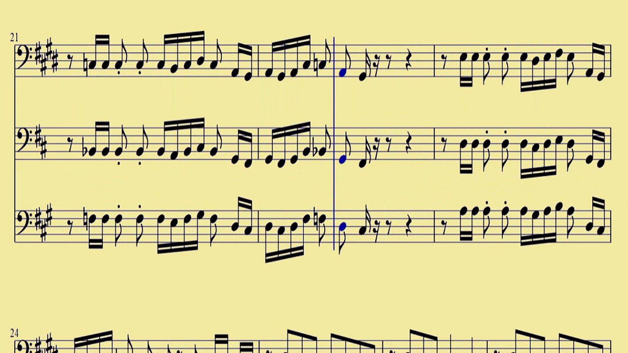 [ Bb, C, F Tuba ] Talk Dirty - Jason Derulo I - www.downloadsheetmusic.com.br