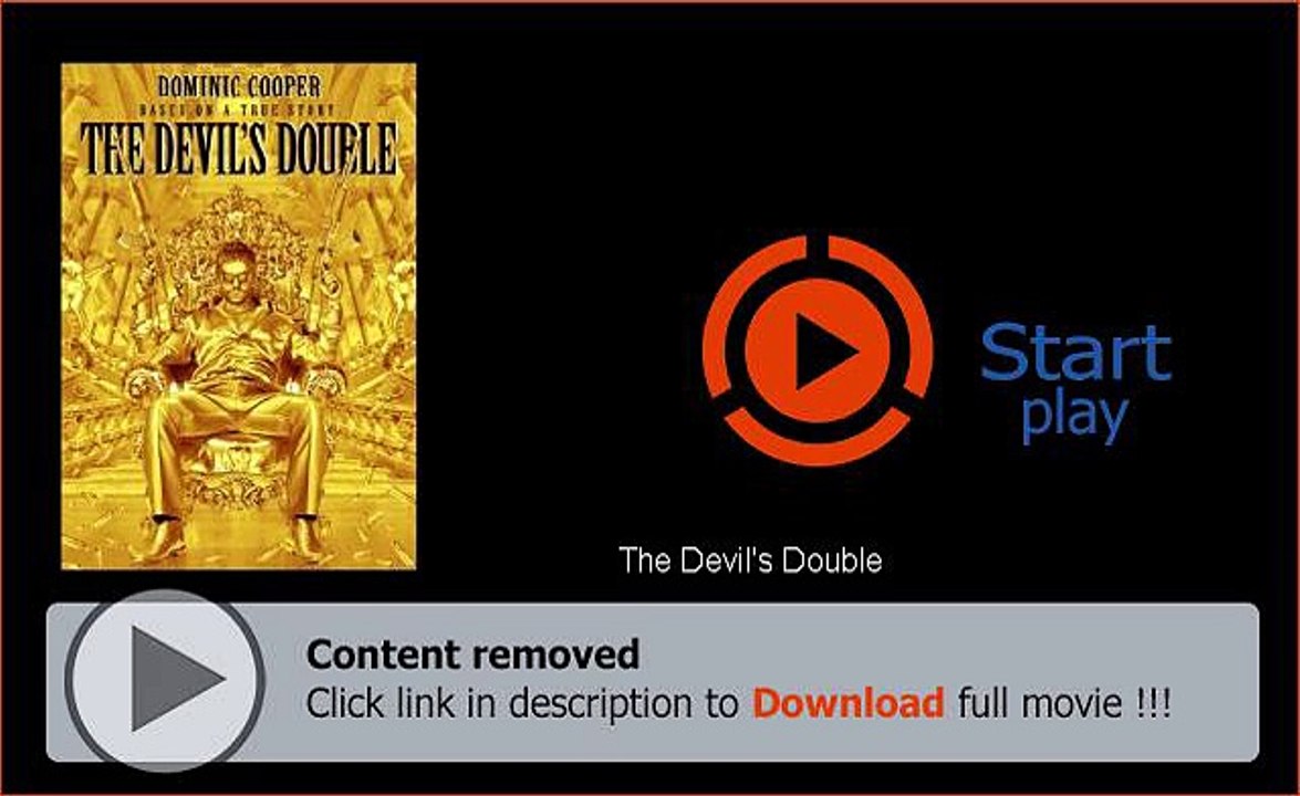 Play The Devil's Double Movie Download Now