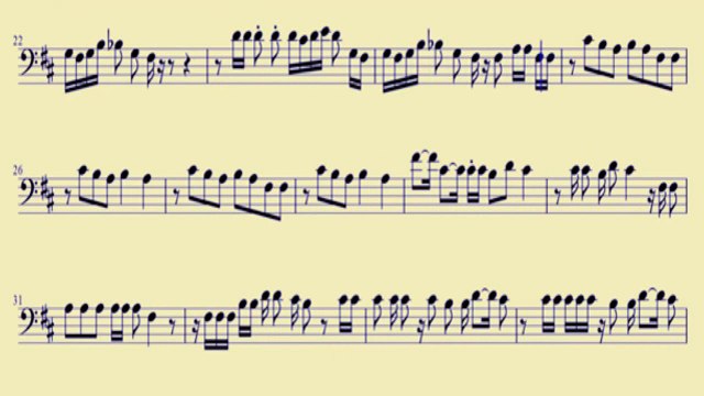 [ Trombone ] Talk Dirty - Jason Derulo I - downloadsheetmusic.com.br