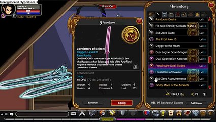 Buy Sell Accounts - AQW ACCOUNT FOR SALE APRIL 2014 (DOOM RARES)