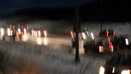 15 Car Canadian Pile Up | Ice Age