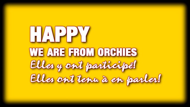 Le HAPPY we are from Orchies,elles y ont participé, elles ont tenu à en parler!