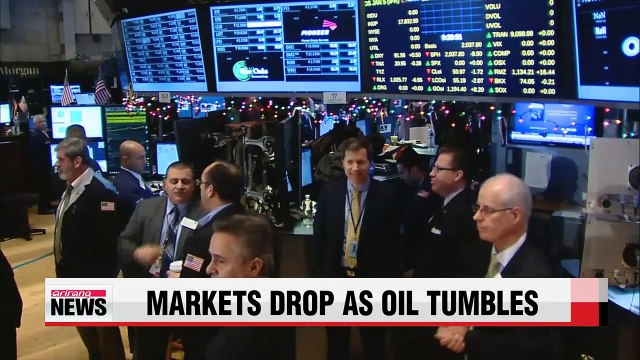 World markets fall as oil prices tumble below $50 a barrel