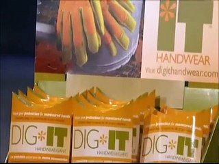 Dig It™ Gardening Gloves on Dragons' Den