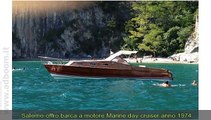 SALERNO,   BARCA A MOTORE MARINE  DAY CRUISER ANNO 1974 LUNGHEZZA MT 9