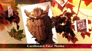 Cardboard Face Masks