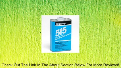 Savogran 050004 5F5 Paint & Varnish Remover, 1-Qt. Review