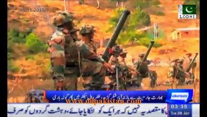 Descargar video: Pakistan Rangers Reciprocate Indian Firing at LoC Killing 5 Soldiers