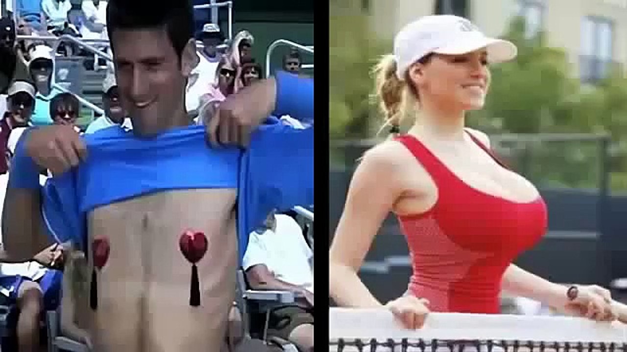 Funny Moments in Tennis ever (All Legend: Federer, Nadal, Agassi, Nole)
