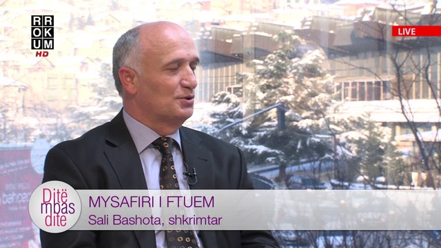 Ditë mbas Dite - Mysafiri i Ftuem, Sali Bashota, shkrimtar