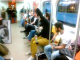 Ankara Metrosunda Karadeniz Uşakları..görmen lazım...