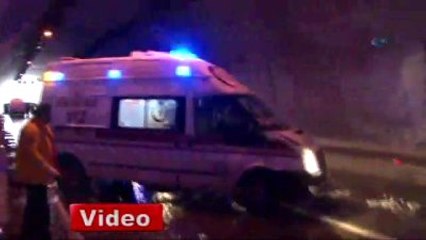 Öğrenci Servisi Kaygan Yolda Devrildi: 19 Yaralı