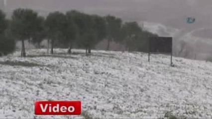 Tem Otoyolu Beyaza Büründü