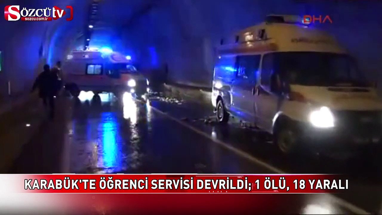 Öğrenci servisi devrildi: ölü ve çok sayıda yaralı var!