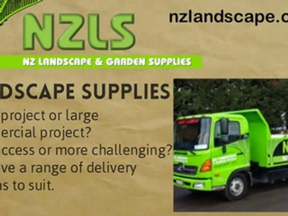 Landscape supplies