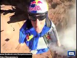 Crazy guy shocked everyone by high base jump