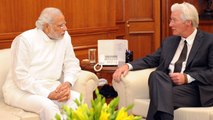 Hollywood Star Richard Gere Meets Prime Minister Narendra Modi