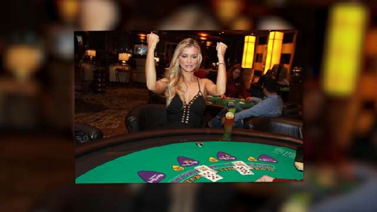 Joanna Krupa Parties At Hard Rock Hotel