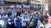 Grève des médecins : le mouvement s'amplifie