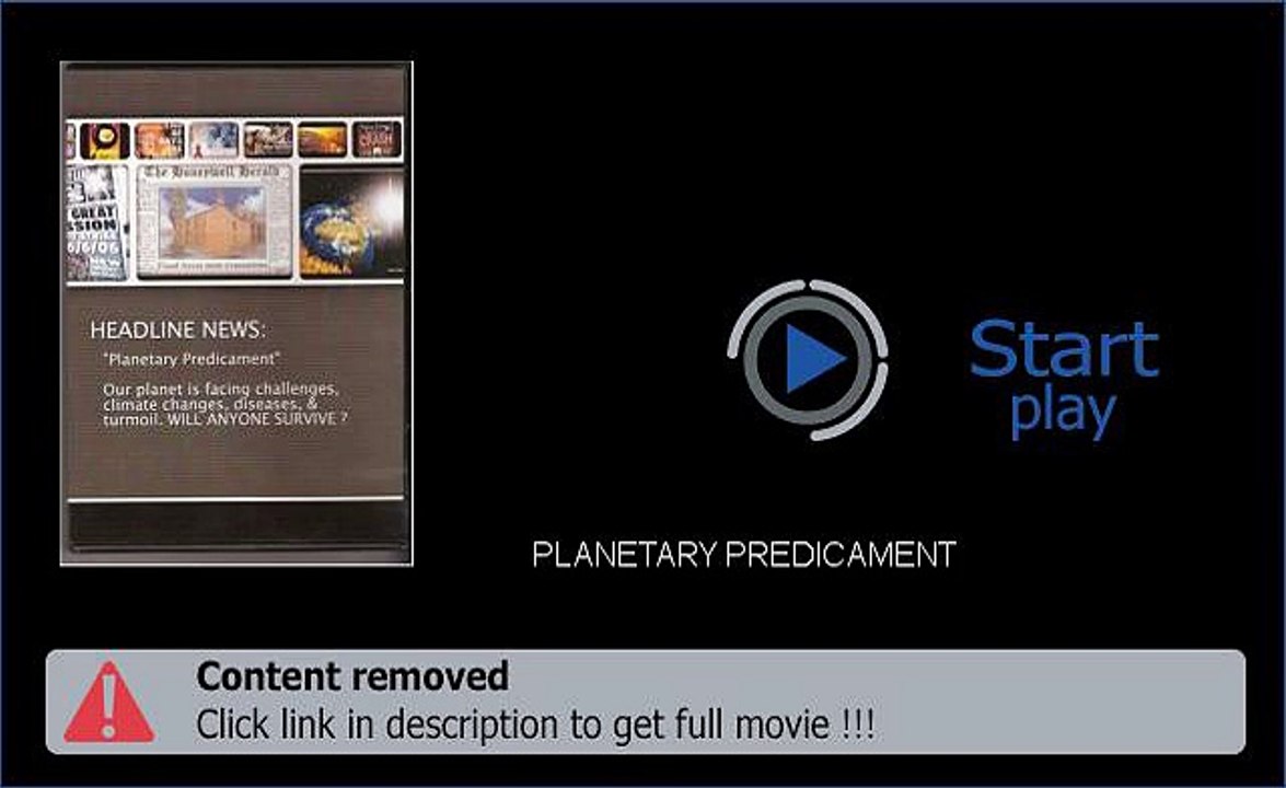 Download PLANETARY PREDICAMENT Movie In DVDRip HDRip Full