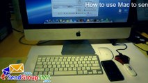 Micromax USB Modem with MAC using to send group messages