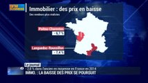 Immobilier: vers une nouvelle baisse des prix en 2015