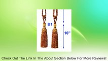 One Pair Decorative Designer's Extra Heavy Long Tie-back Backs #B1 Curtains/drape Tassels Tapestry Wall Hanging Review