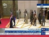 بدء مراسم مغادرة السيسى للكويت بحضور الأمير صباح الأحمد