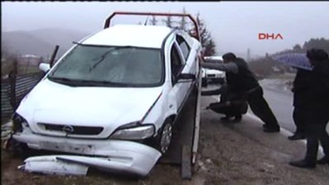 Kahramanmaraş Andırın Araçlar Selde Mahsur Kaldı