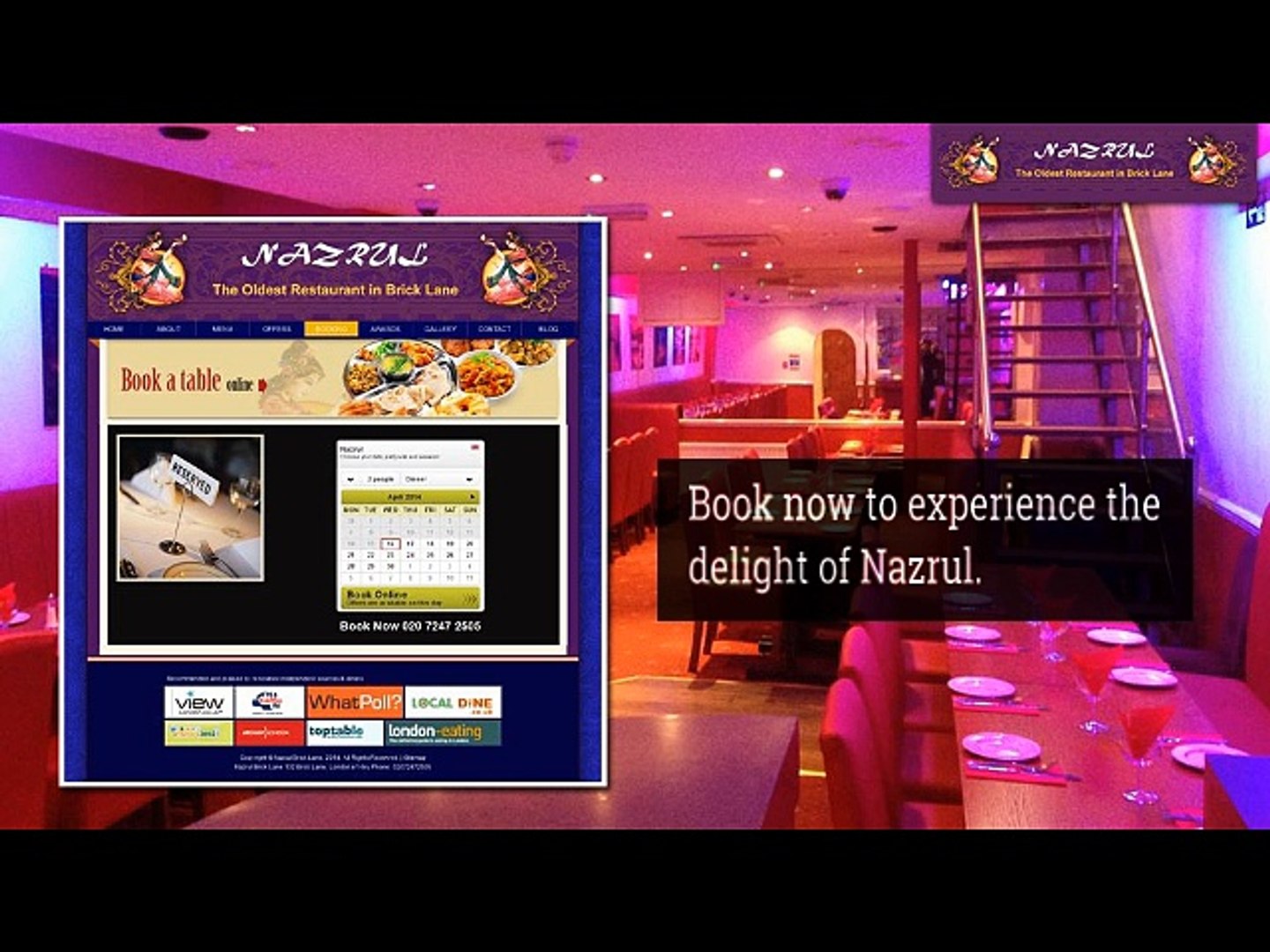 ⁣Nazrul Brick Lane - Famous Restaurants In London