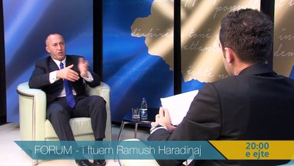 FORUM - I ftuem Ramush Haradinaj. Të ejten në orën 20:00