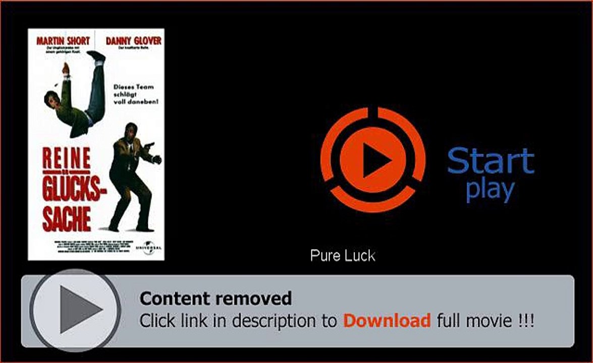 Download Pure Luck Movie Full Movie High Quality