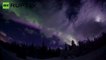 No te pierdas esta impresionante aurora boreal