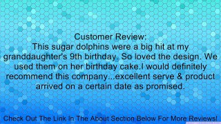 Dolphin Ocean Sugar Decorations Cookie Cupcake Cake 12 Count Review