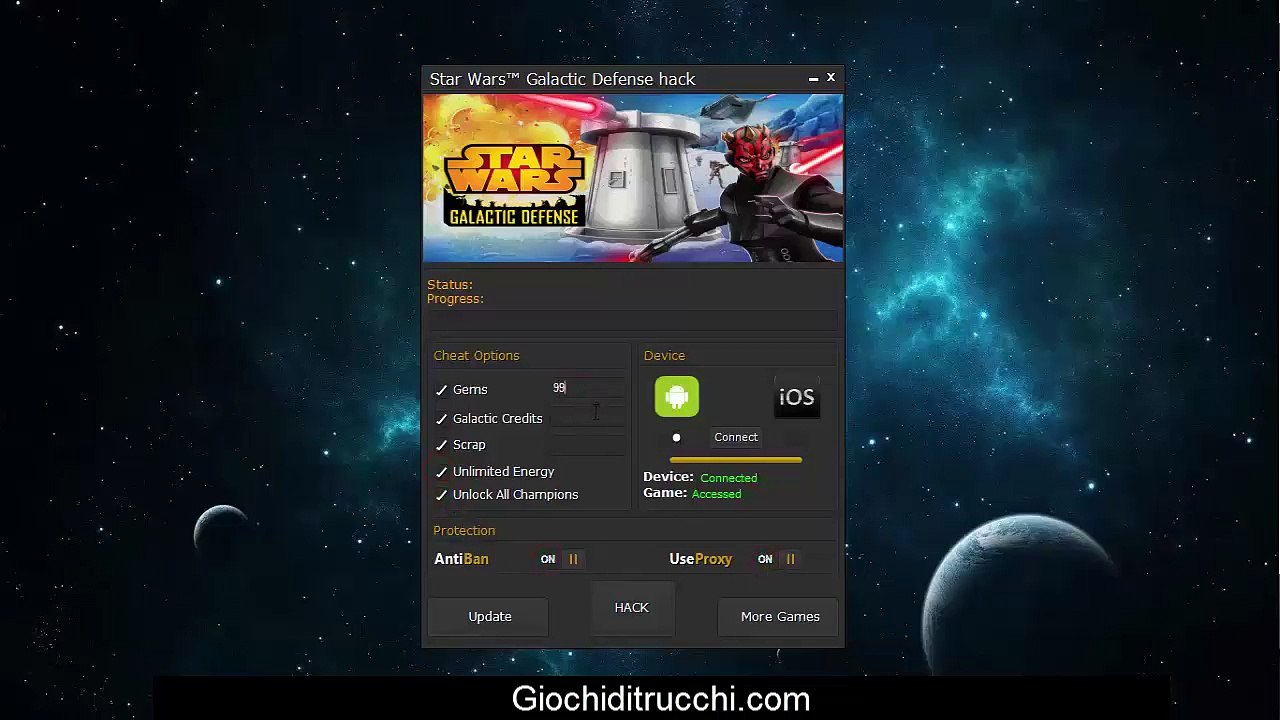 Trucchi star wars galactic defense - Star wars galactic defense hack