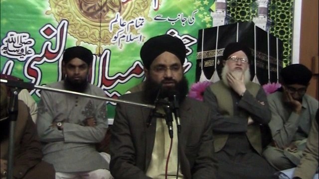 3- Speech by Muhammad Chaman Zaman Najmulqadri in Ghosia Masjid Sukkur , 1st Program by Tanzeem ul Irshad @ Meelad e Mustada 1436, 2015 (2)