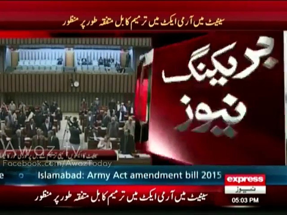 Senate unanimously adopts amendment bills